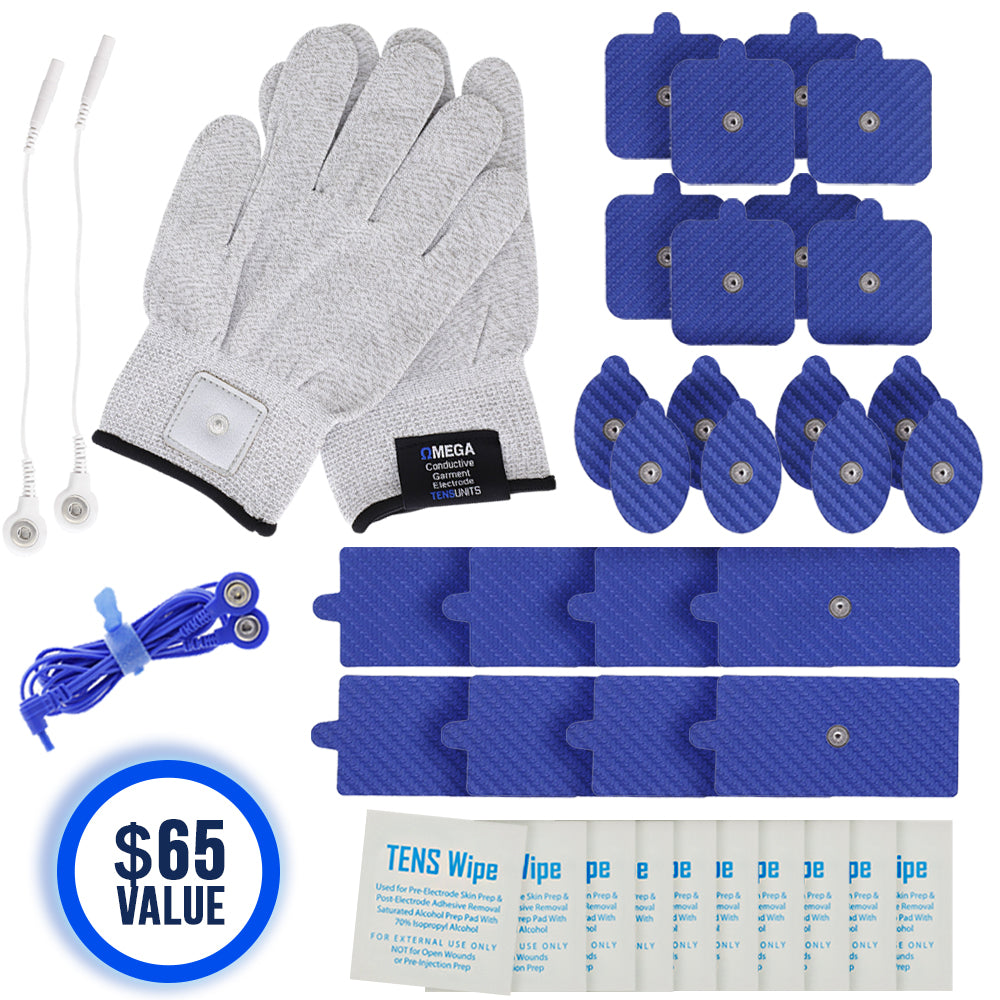 Omega Tens Ultimate Accessory Bundles - Essential Bundle