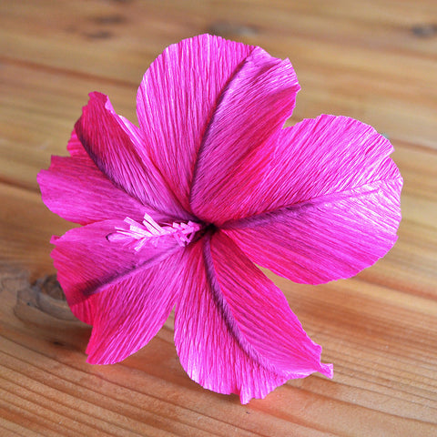 Crepe Paper Flower Tutorial