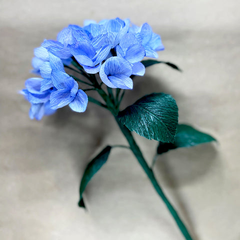 how to make a paper hydrangea