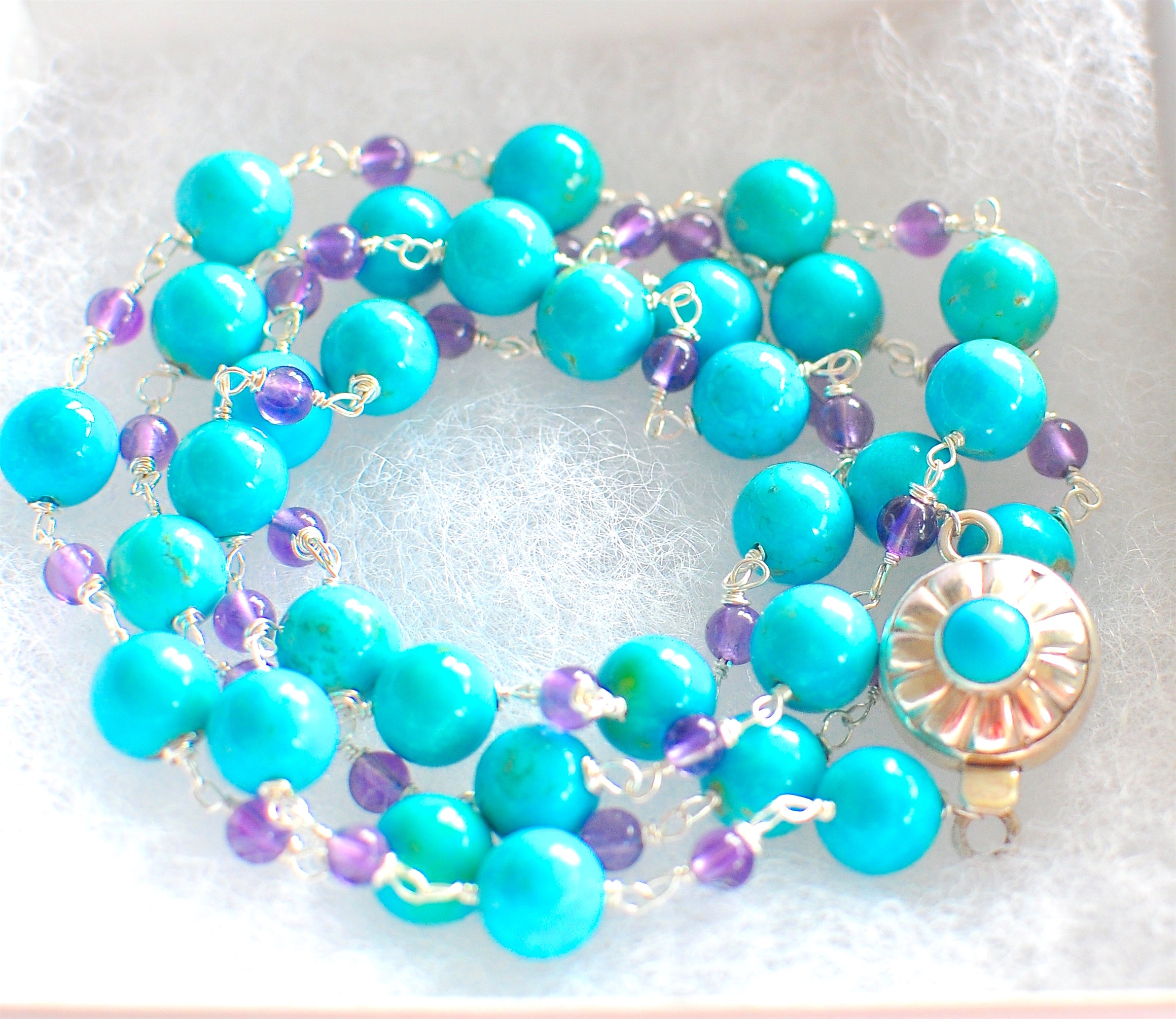 turquoise amethyst