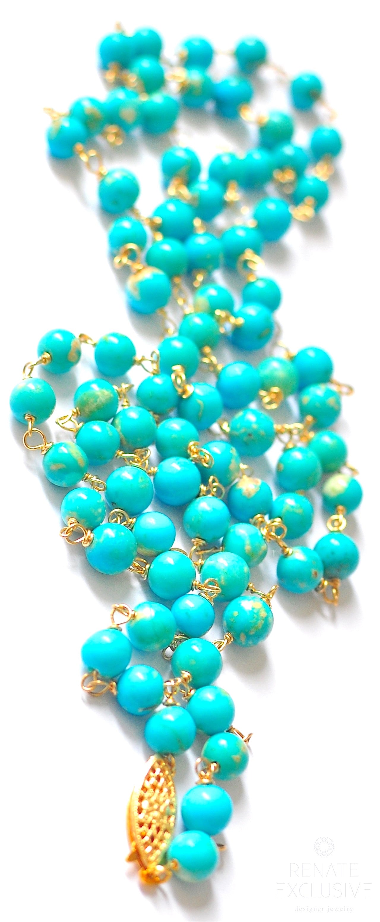 mexican turquoise necklace