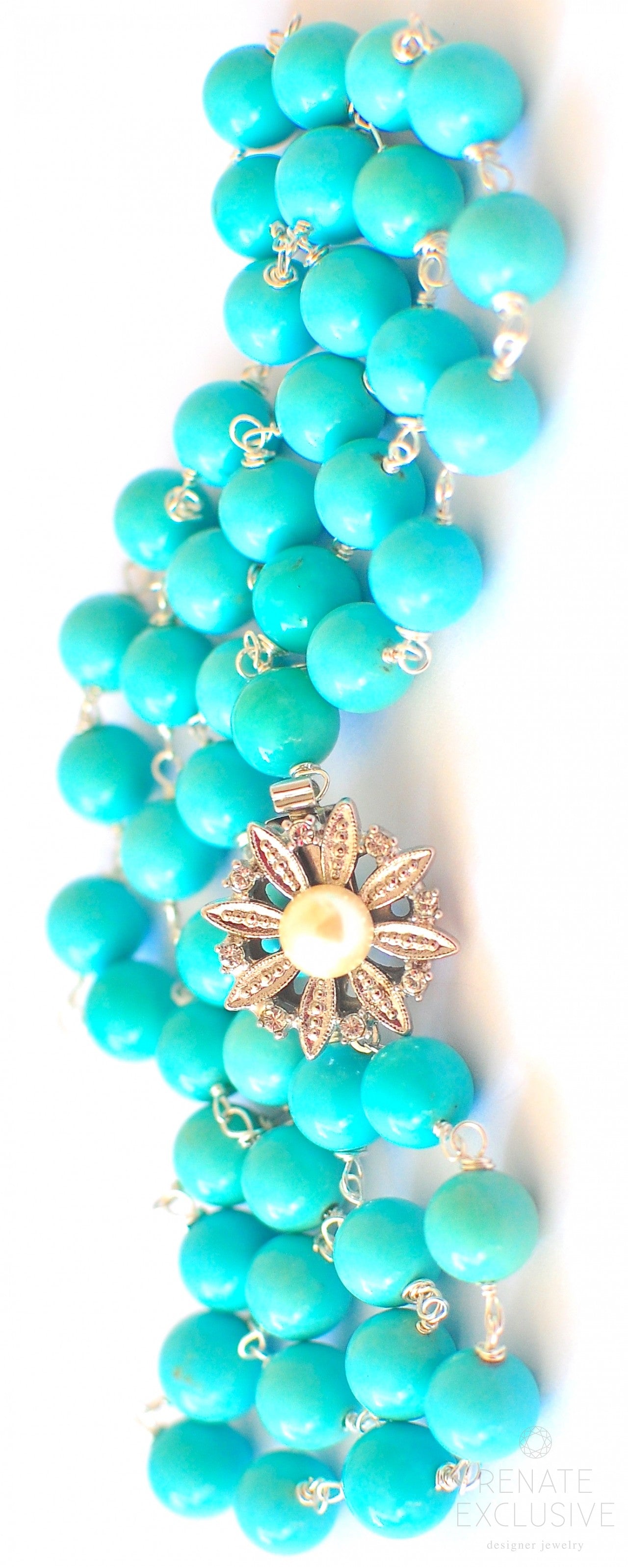 mexican turquoise necklace