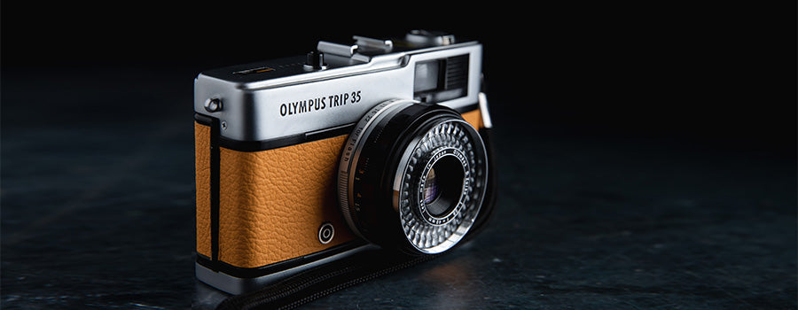 vintage olympus trip 35 camera