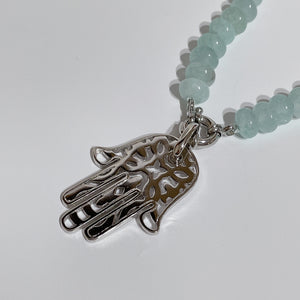 'NEW' Large HAMSA Charm | Silver *Luxe Collection