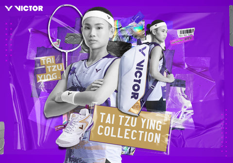 Victor Tai Tzu Ying White Purple Collection