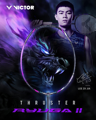 Victor TK-RYUGA II J THRUSTER RYUGA II Purple Badminton Racket