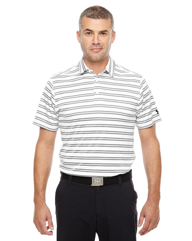 under armour tech stripe polo