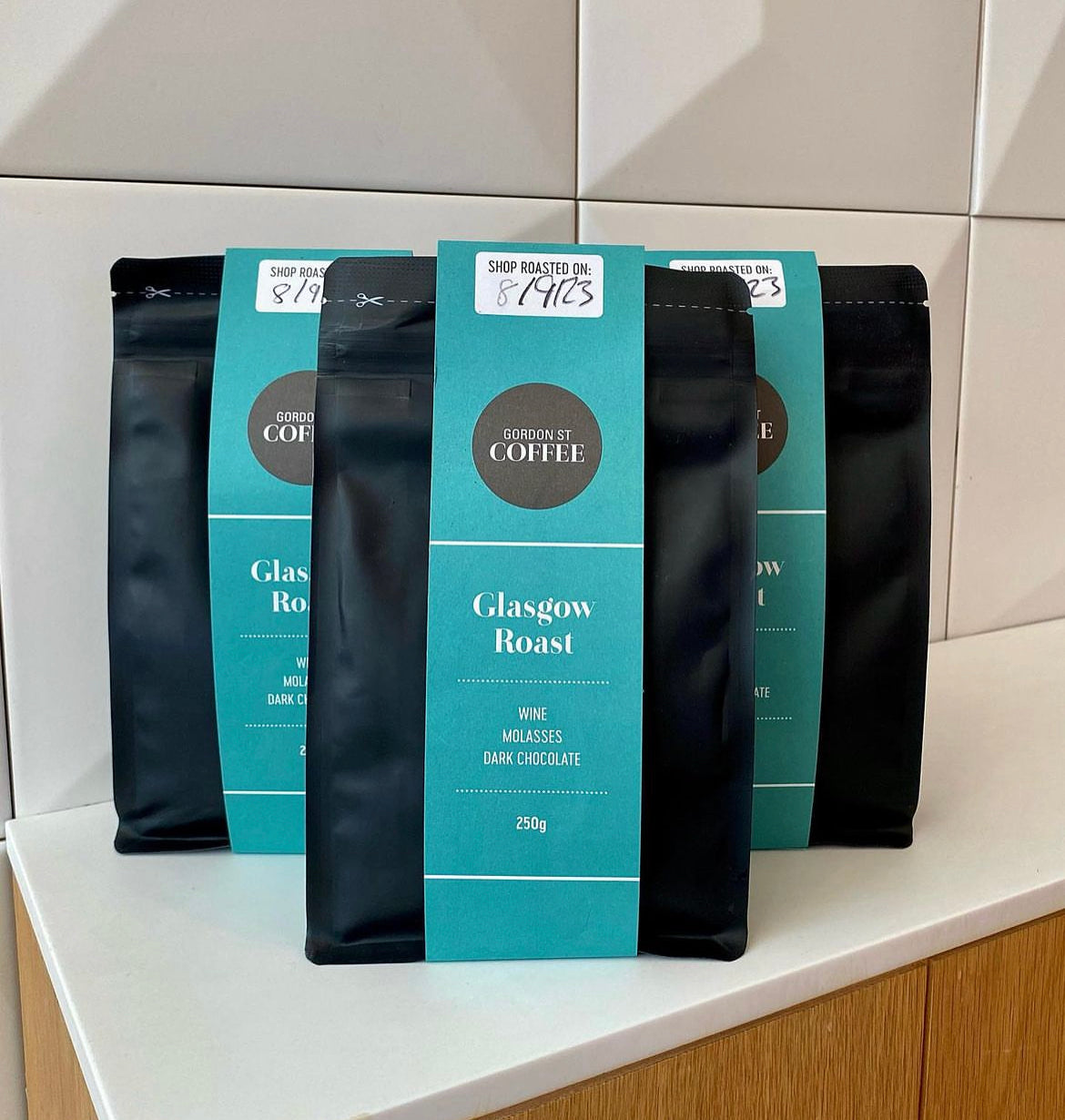 Glasgow Roast Coffee retail bags