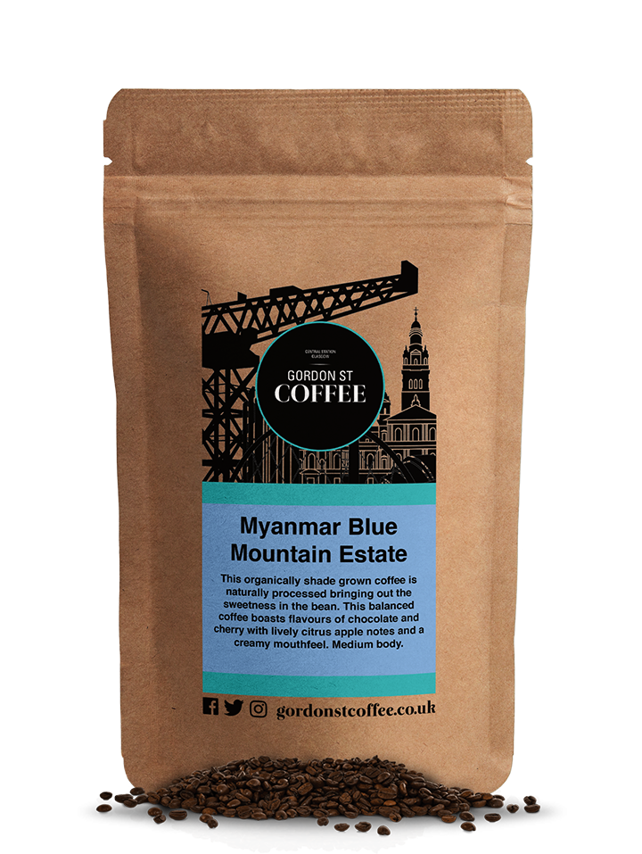 Myanmar Blue Mountain Estate Gordon Street Coffee