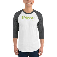 加载图像到画廊的查看器，Lifehacker棒球t恤