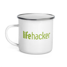 加载图像到画廊viewer, Lifehacker标志珐琅马克杯