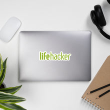 加载图像到画廊查看器，Lifehacker标志贴纸