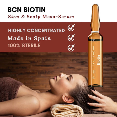 Biotin for hair loss , biotin for hair growth , biotin for skin, mesotherapy by Institute BCN