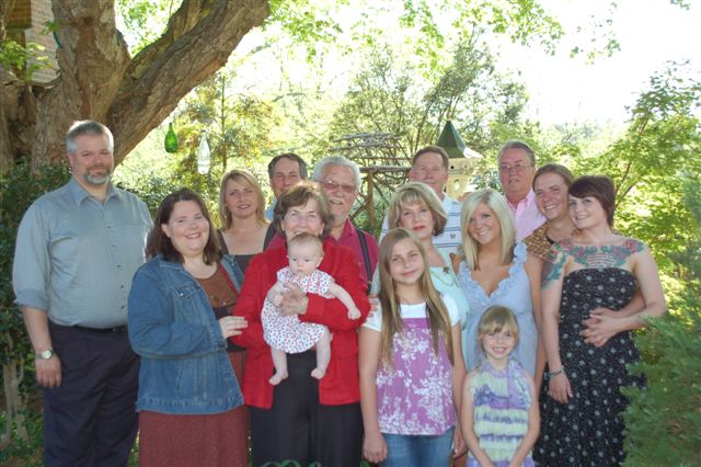 Hanes family photo, September 2009