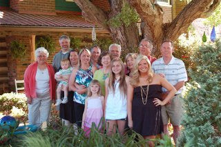 Hanes family photo, September 2010