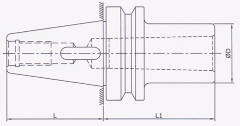 BT Milling Reduction Socket RR brand