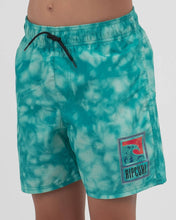 Load image into Gallery viewer, Ripcurl Boy&#39;s Origins Volley in Washed Aqua
