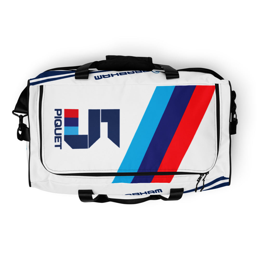 BRABHAM - 1983 F1 SEASON - NELSON PIQUET - Duffle bag – RACING RETRO