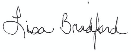 Lisa Bradford signature