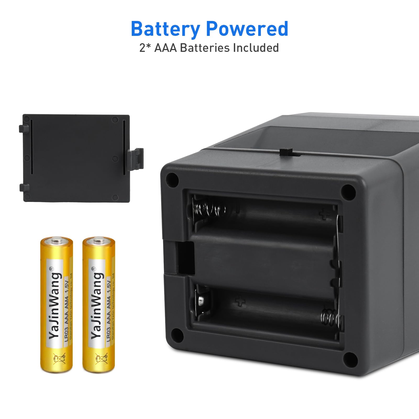 35 mm Film & Slide Viewer, 2X LED Illuminated Viewing Slide Projector for Old Slides and 35mm Film Negatives(2 AAA Batteries Included) - Image 3