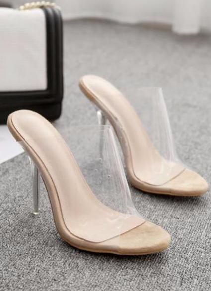 3.5 inch perspex heels