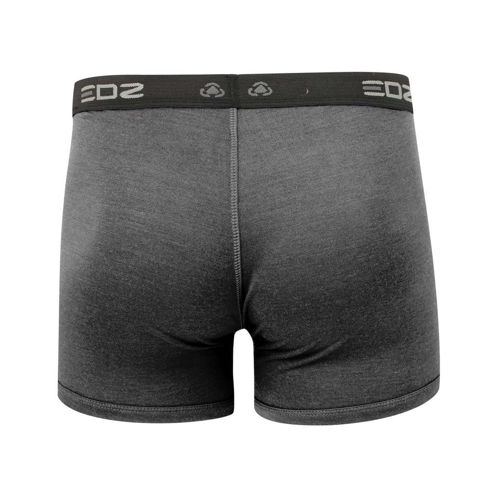 EDZ Merino Wool Boxer Shorts Trunk Underwear Mens Graphite