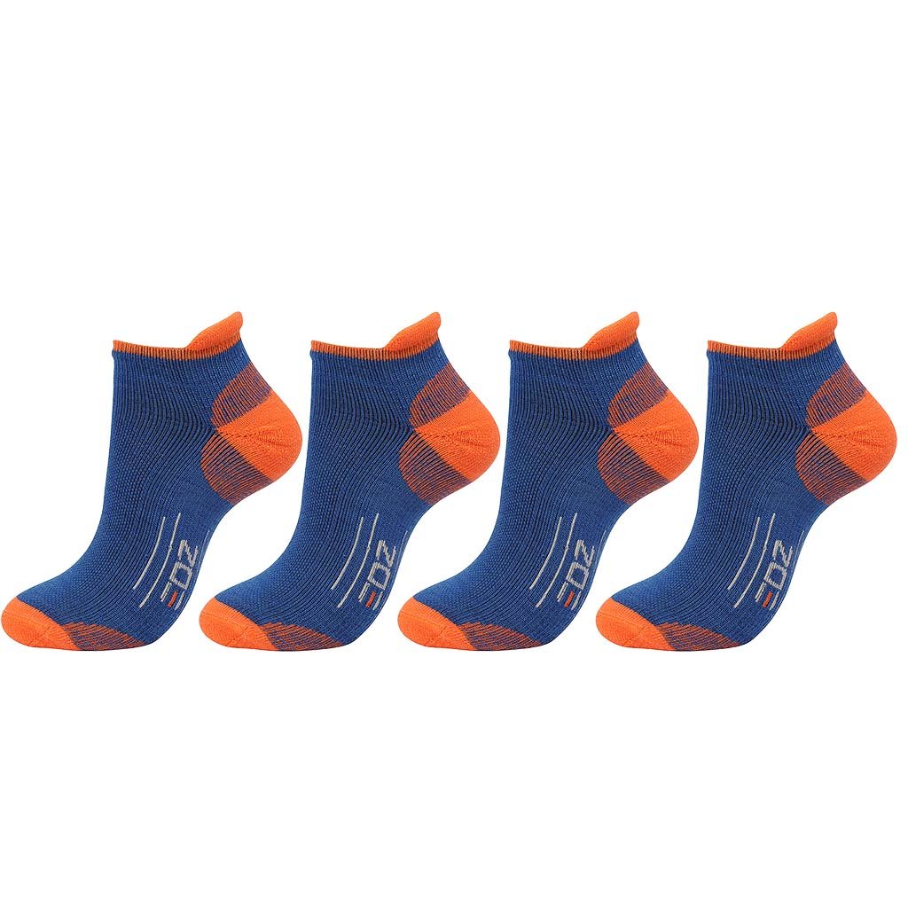 orange trainer socks