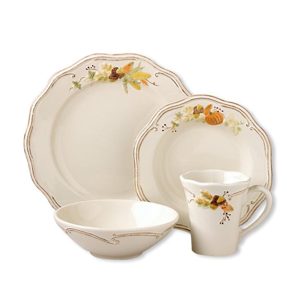 Plymouth Dinnerware Set - 48 Piece