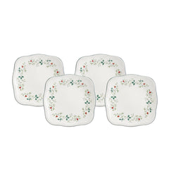 Winterberry® Set of 4 Snowman Salad Plates