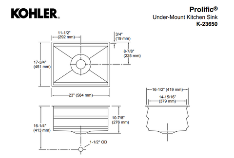 kohler k-23650-na spec