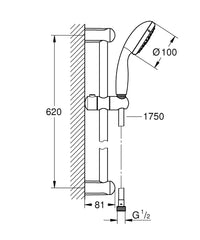 Grohe-27794001-花灑套裝-specification-image