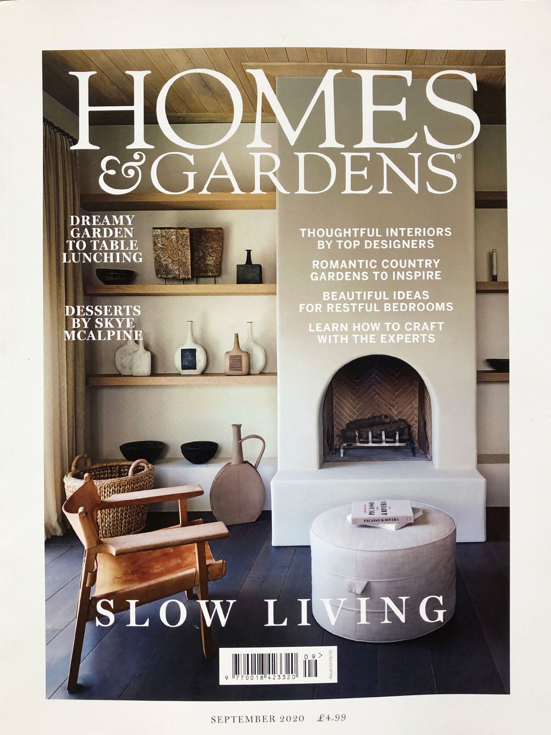 Homes and Garden Magazine Cover