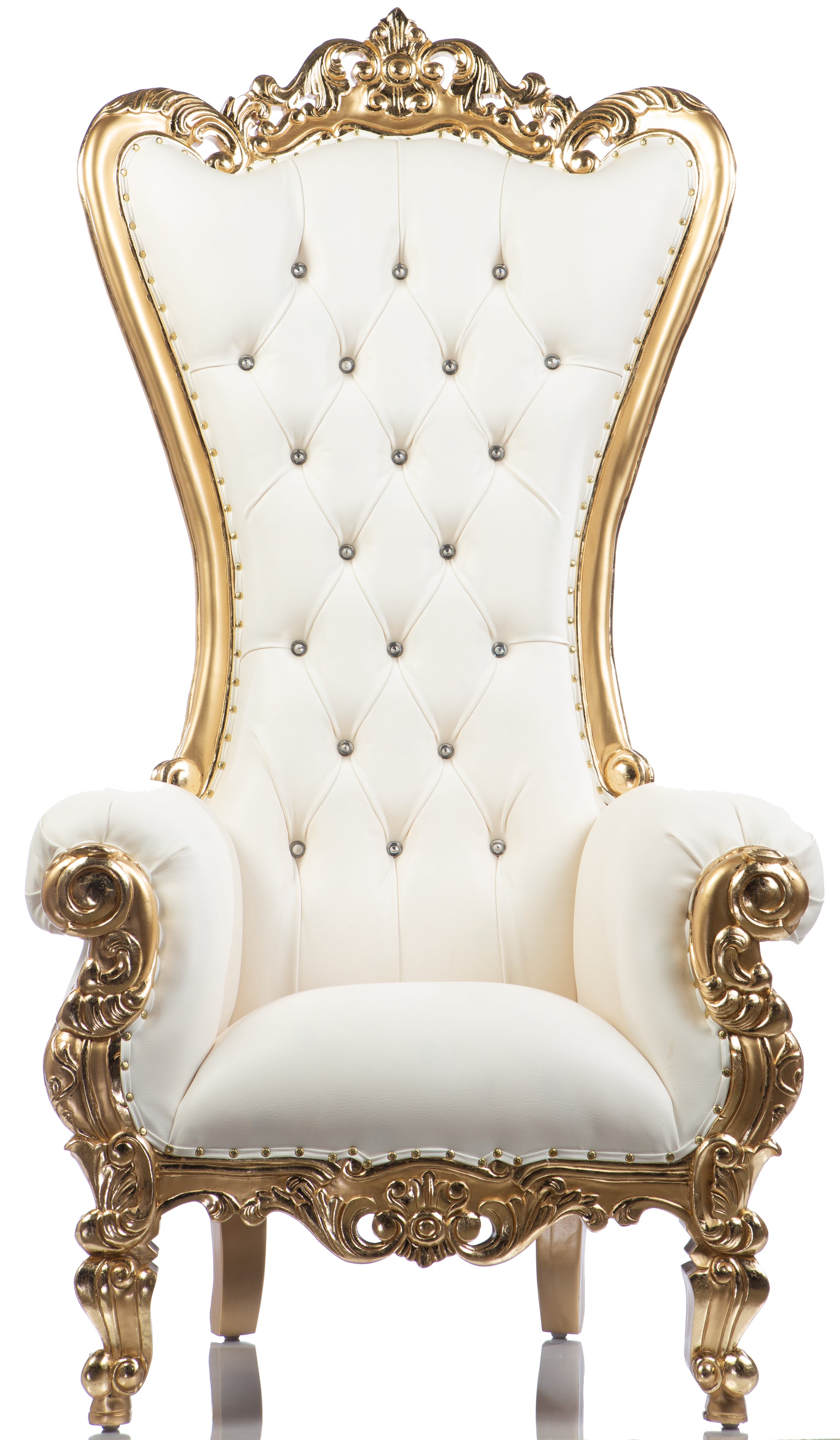 throne white chair