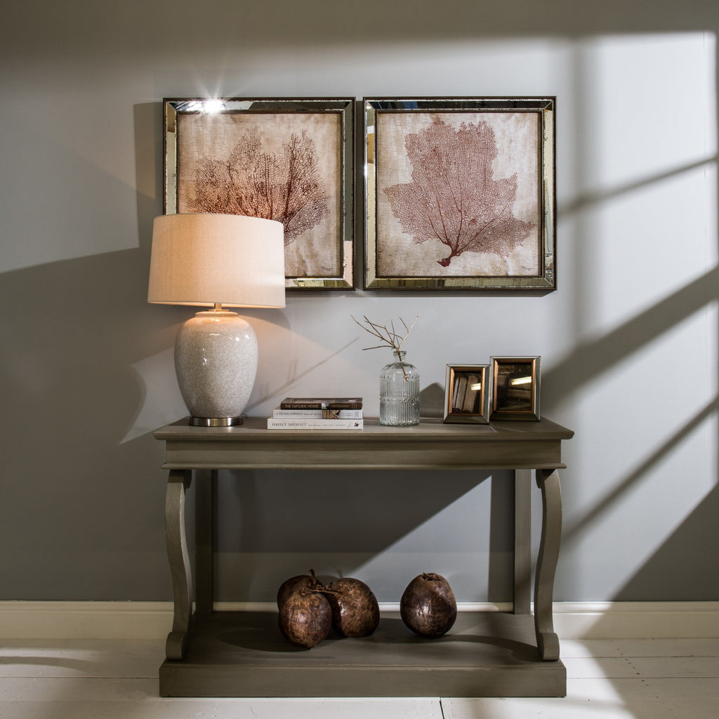 linen shade table lamp