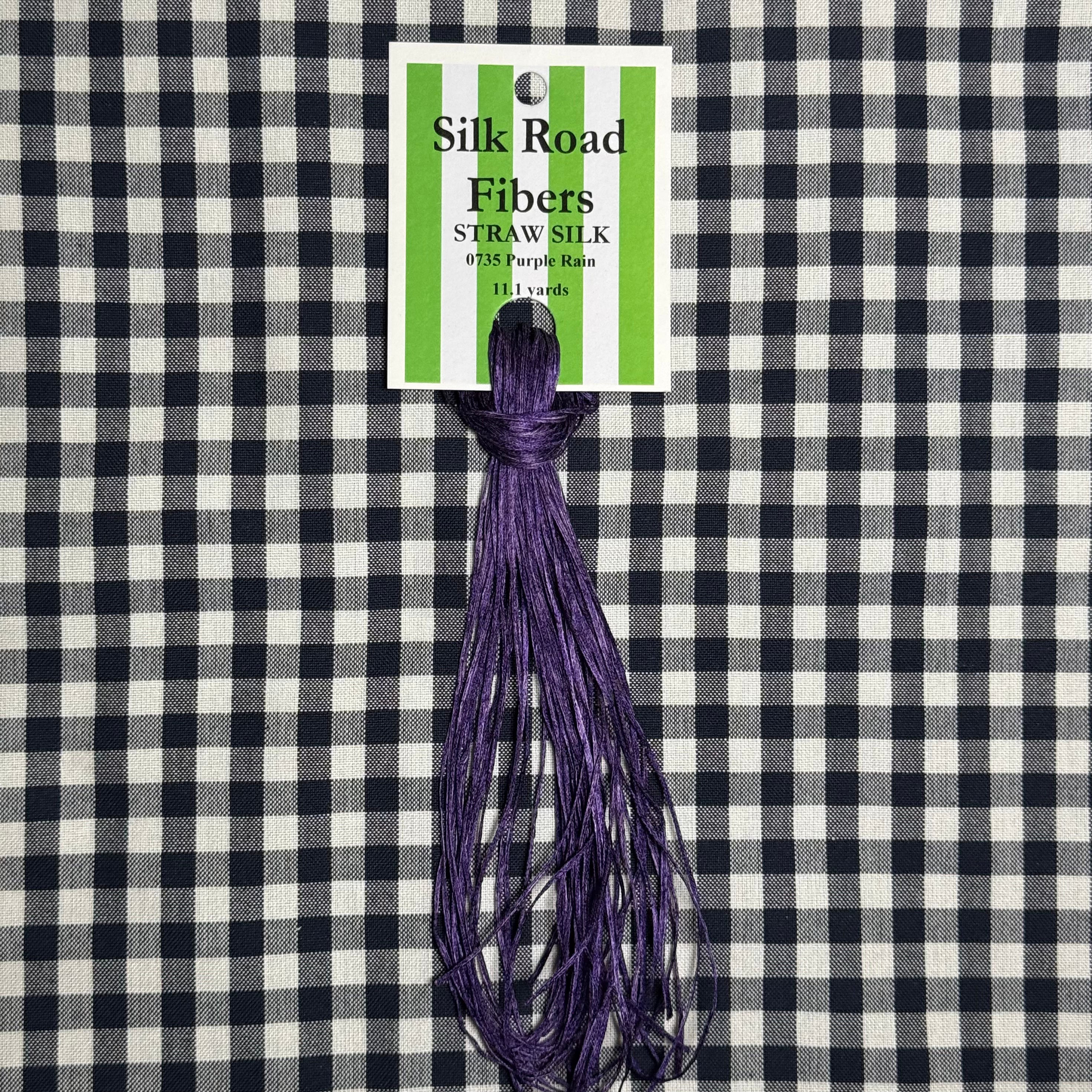 0735 Purple Rain | Silk Road Fiber