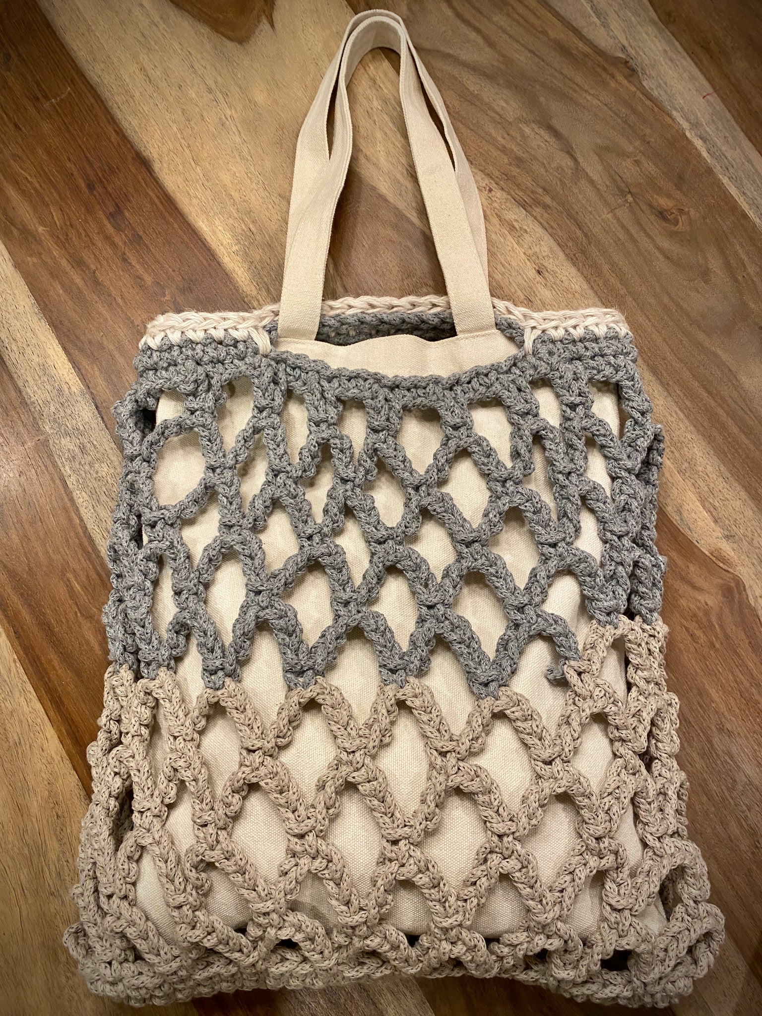 net crochet bag