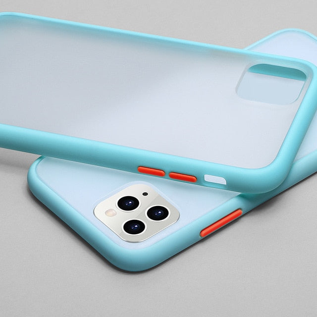 Contrast Color Frame Matte Mobile Phone case