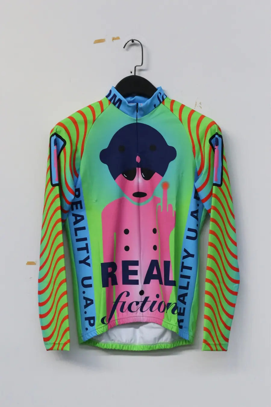 walter van beirendonck エイリアン柄 サイクリングシャツ-