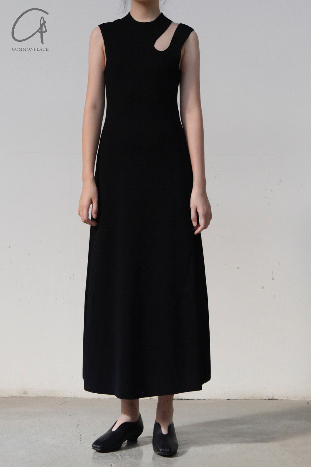 Mame Kurogouchi Hole Knitted Dress-