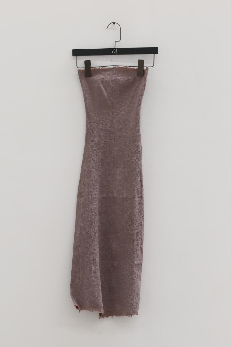 Marc le bihan belted tube top dress 21938-E21 VIEUX ROSE - 36