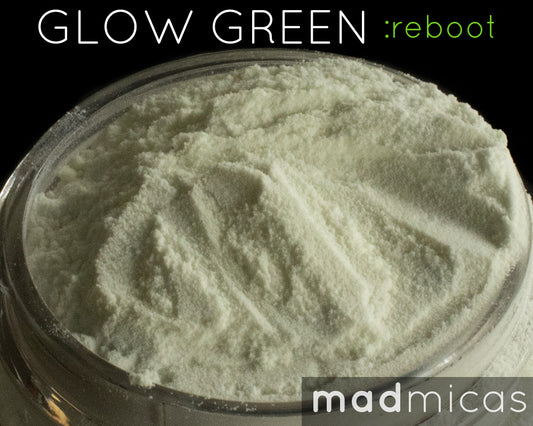 Sapphire Glow - Glow In The Dark Pigment – Mad Micas