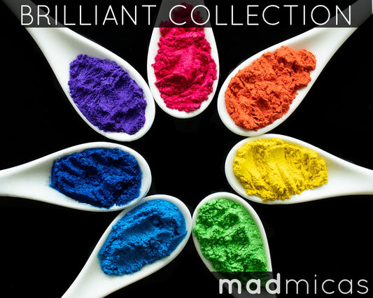 Sample Set of Metallic Mica Powders | 35 Colors