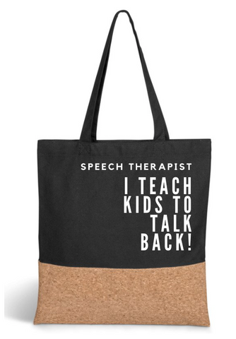 TEACHER STUFF BELONGS TO' - PERSONALISED COTTON CLASSIC TOTE BAG