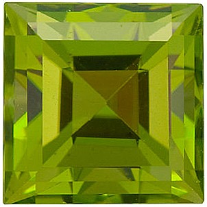 Bitcoin Gems a Grade Best Price Loose Peridot Gems In Step Square Cut