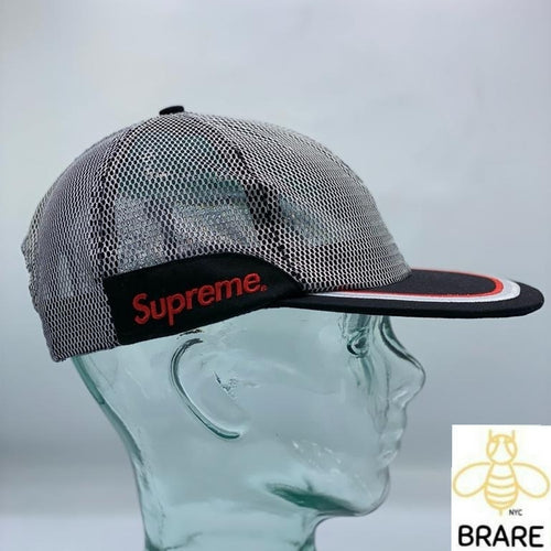 Supreme Metallic Arc 6-Panel Cap - Black