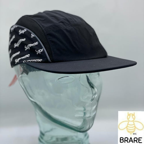 Supreme Metallic Arc 6-Panel Cap - Black