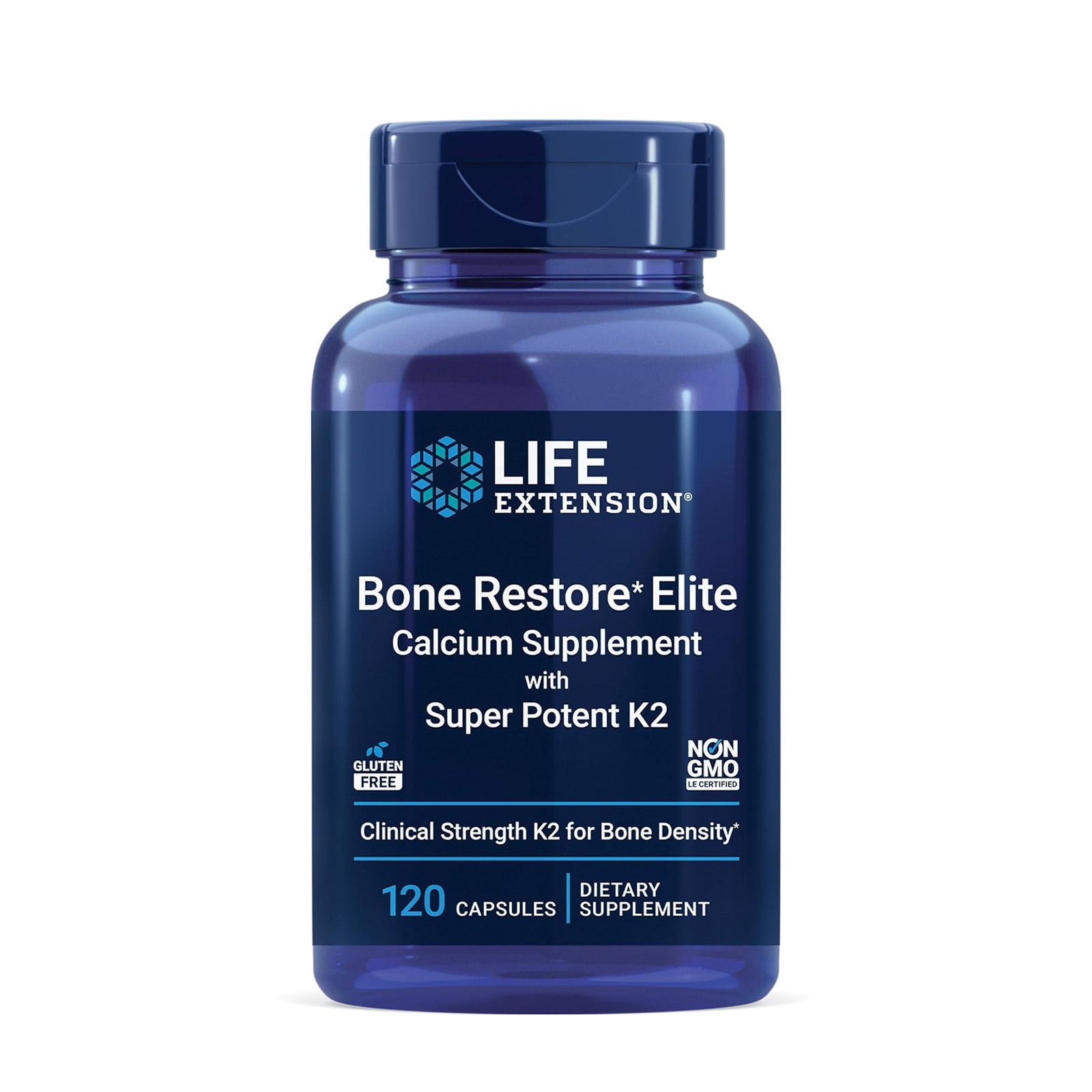 라이프익스텐션 골밀도 칼슘 엘리트 + 수퍼 K2 120캡슐 - Life Extension Bone Restore Elite with Super Potent K2 120 cap