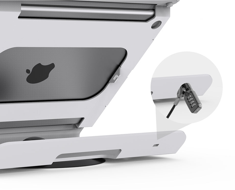  Beelta Soporte de escritorio para iPad Pro 12.9 Gen 3 4 5  giratorio todo metal antirrobo BSC102BX : Electrónica