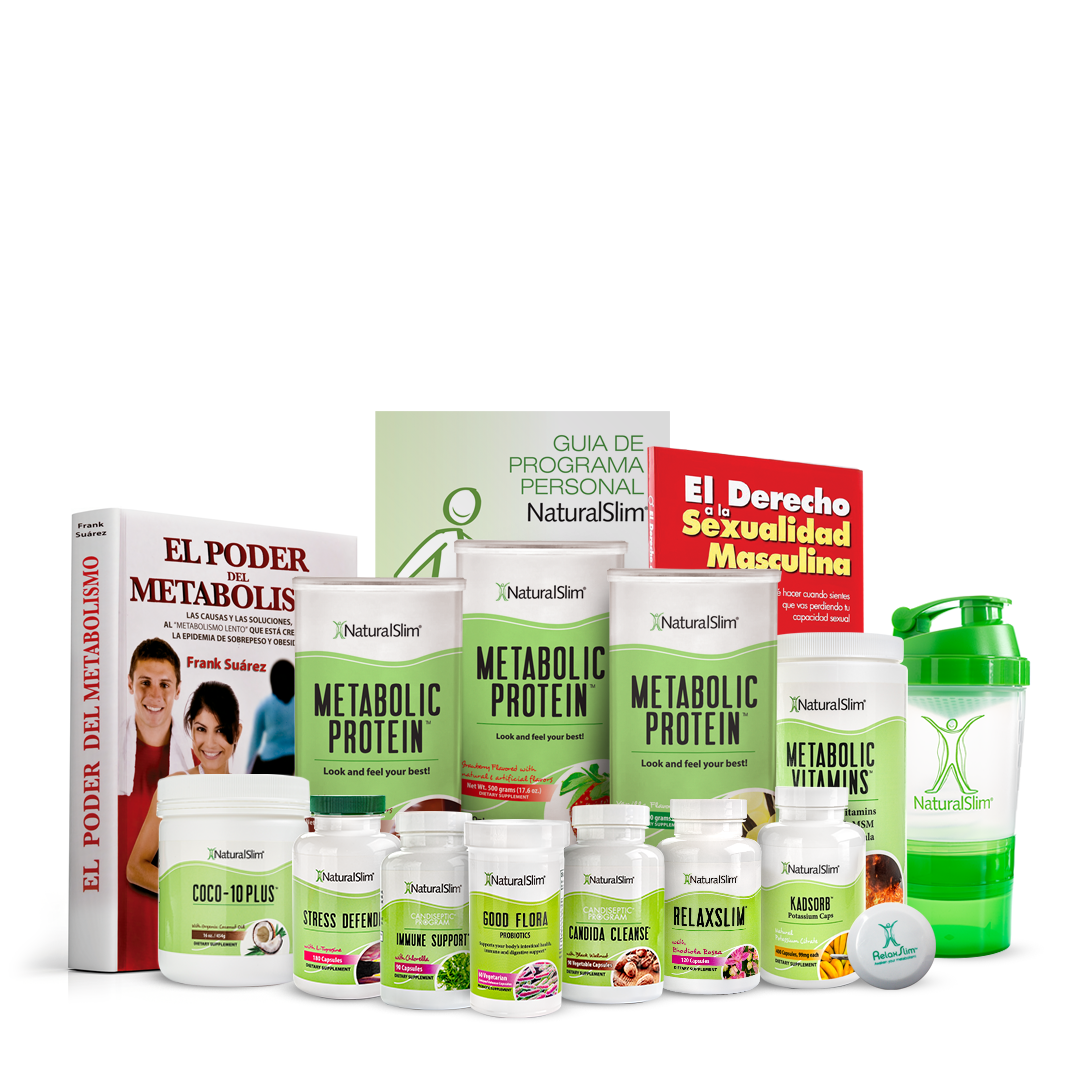 Kit Limpieza Intestinal Profunda de NaturalSlim - Diseñado por Frank Suárez  – NaturalSlim Store