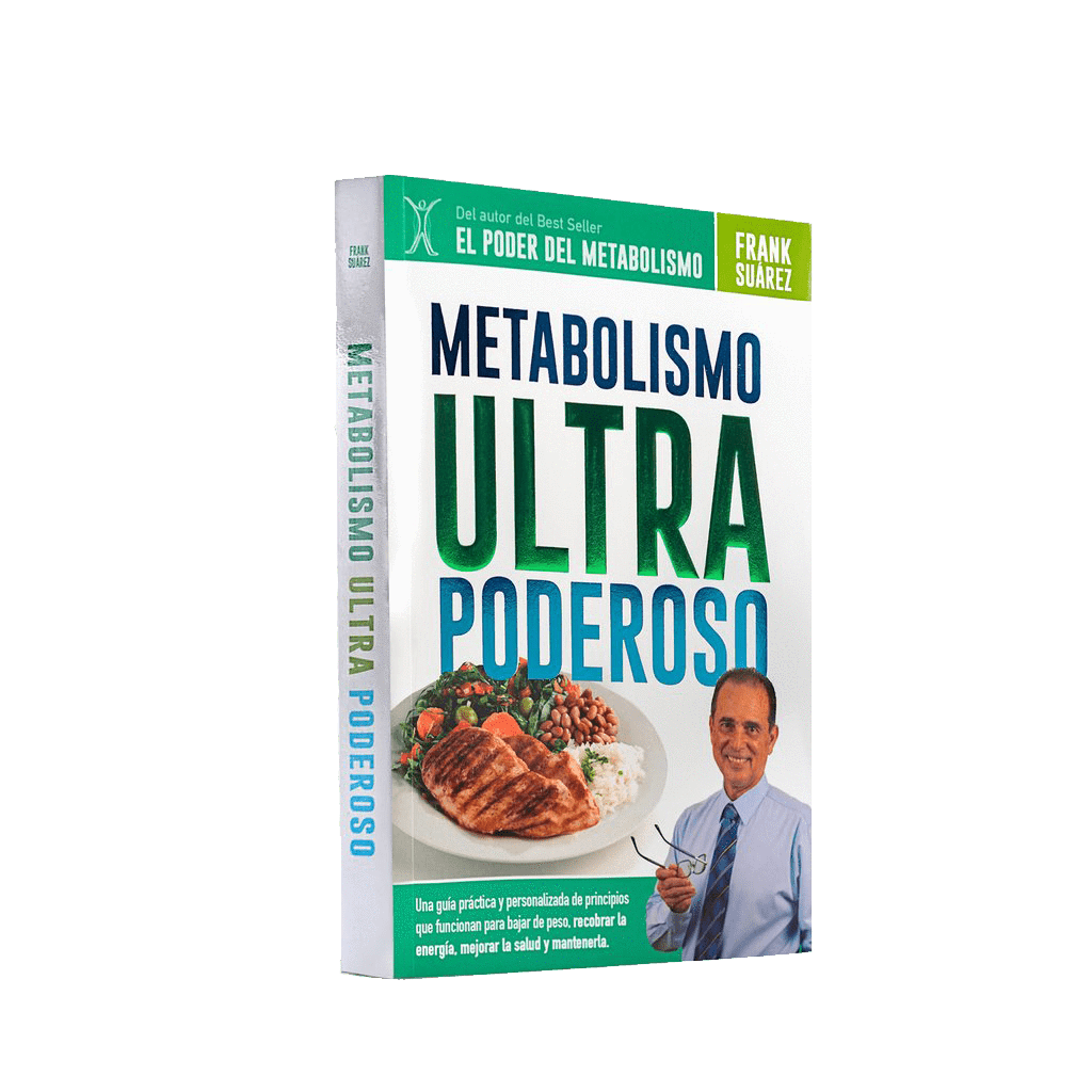 Libro Metabolismo Ultra Poderoso de Frank Suárez NaturalSlim Store